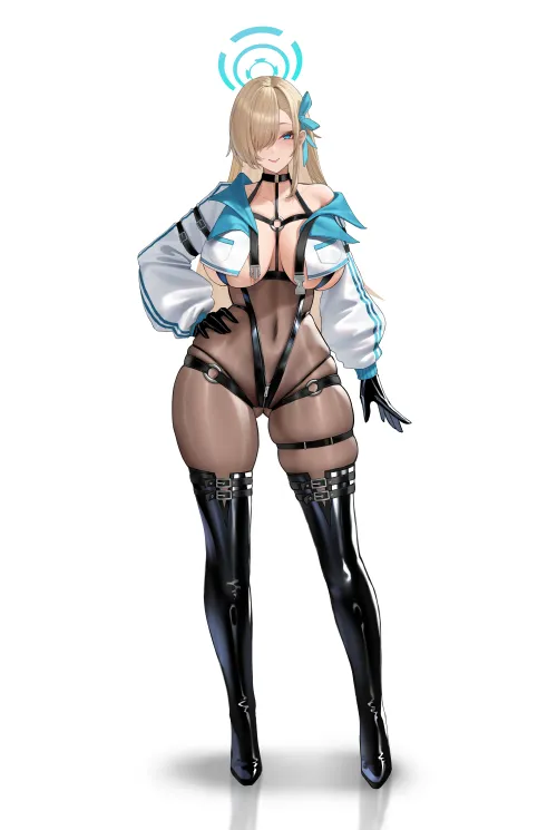 Thumbnail Anime Beauty: Asuna Blue Archive | kimimaruls on thighdeology