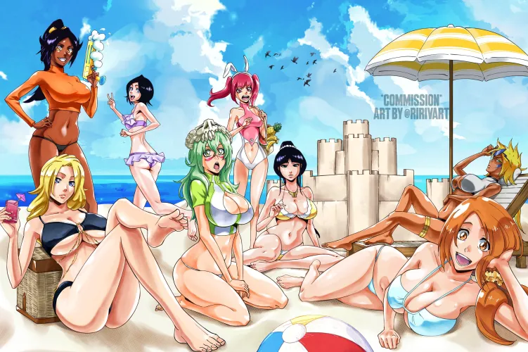 Thumbnail Bleach Hentai: Moms Enjoying a Day at the Beach | Silent_Steak_9540