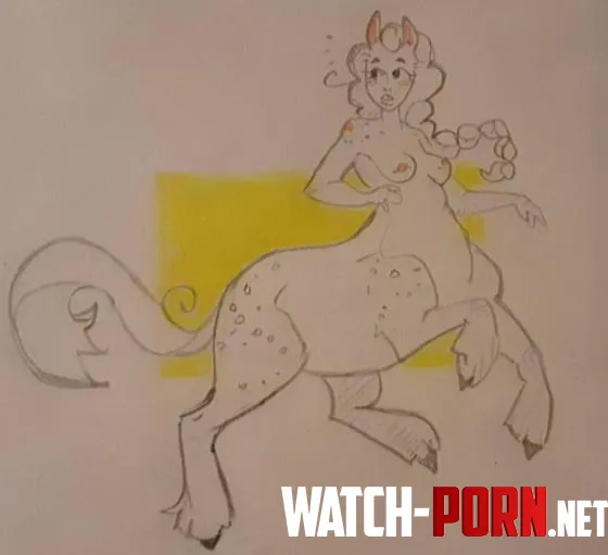 centaur chick i drew by Tuna-pasta-salad