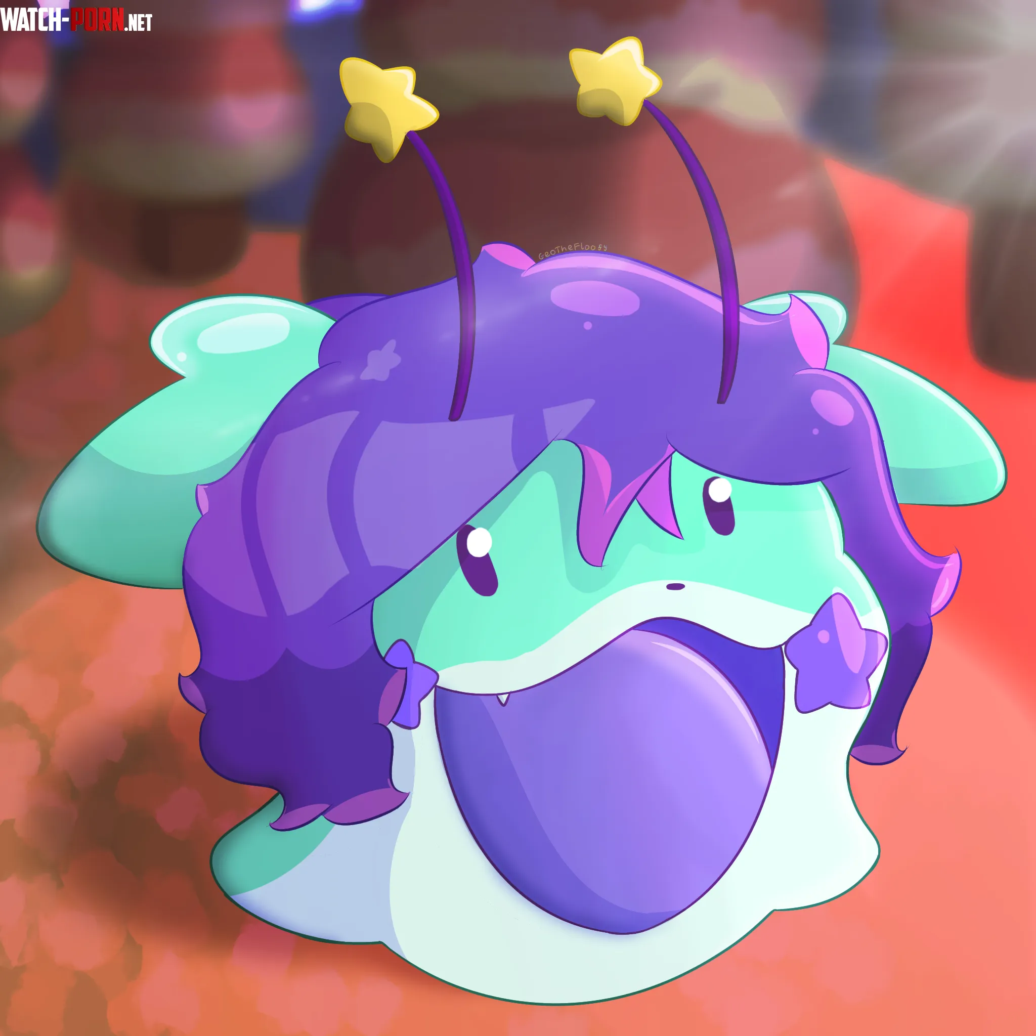 My fursona but Goomy Art by me GeoTheFloofy by GeoTheFloofy