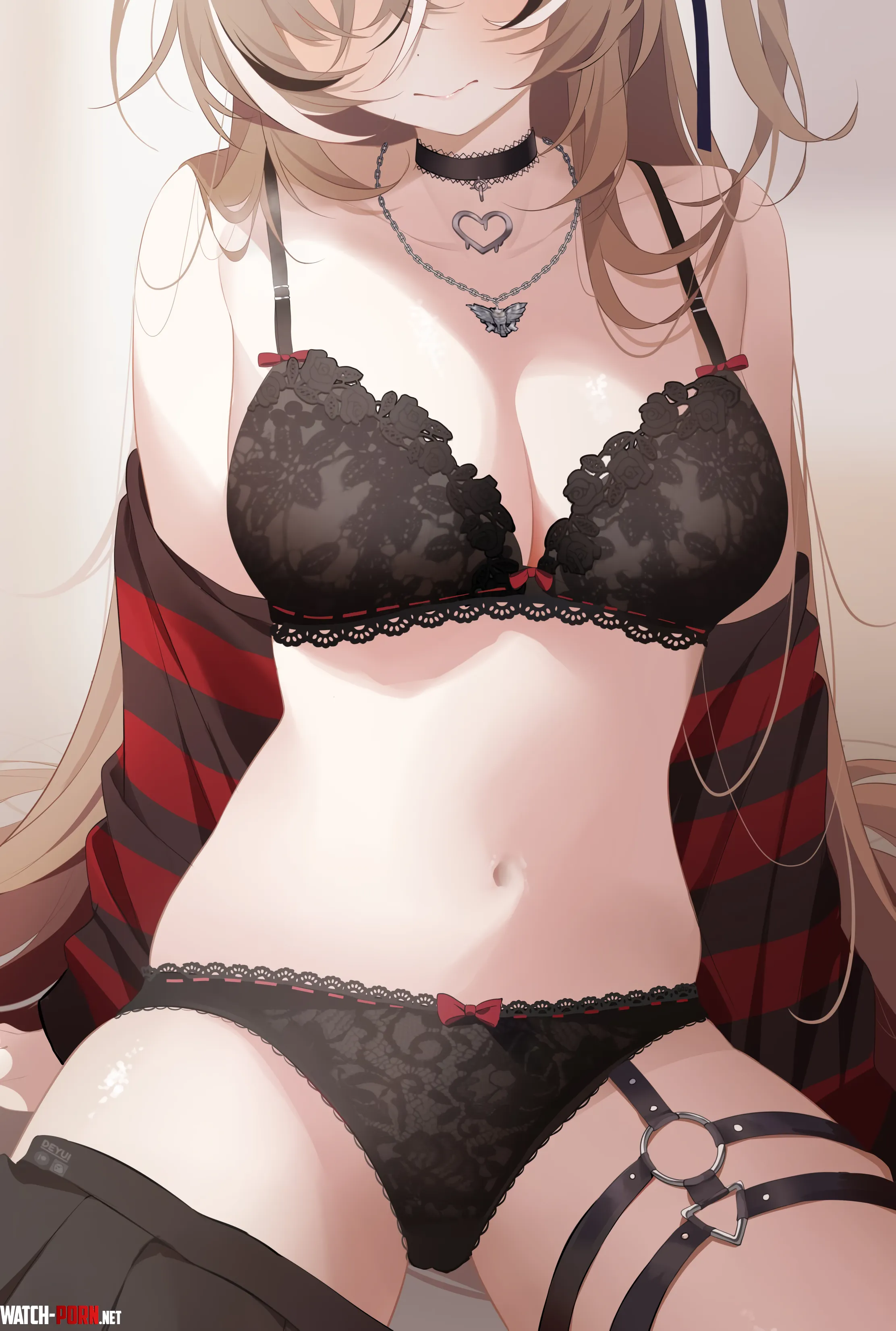 Mooms Tummy Hololive by A_MASSIVE_PERVERT