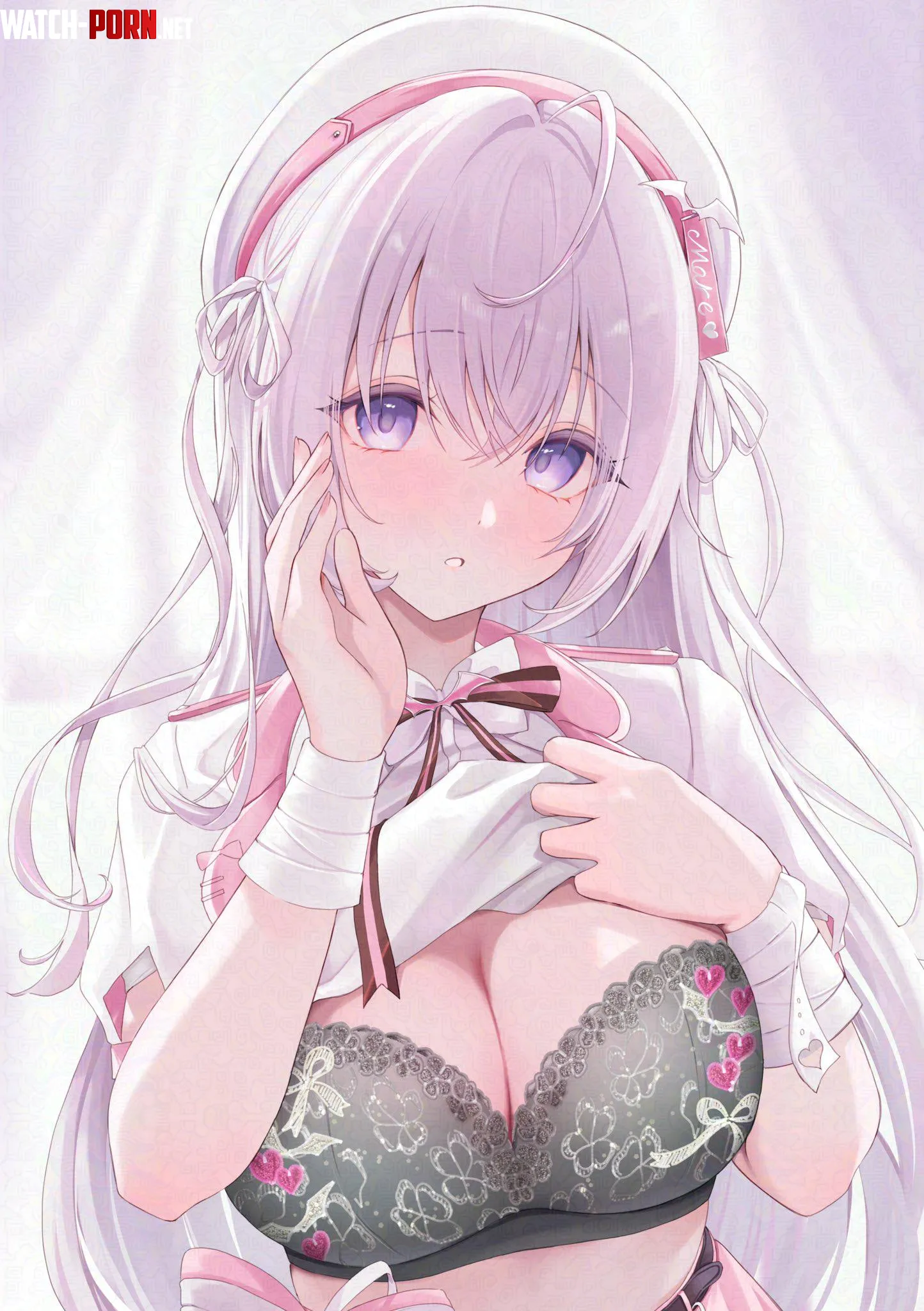Wearing a fancy black bra by marxsander2016
