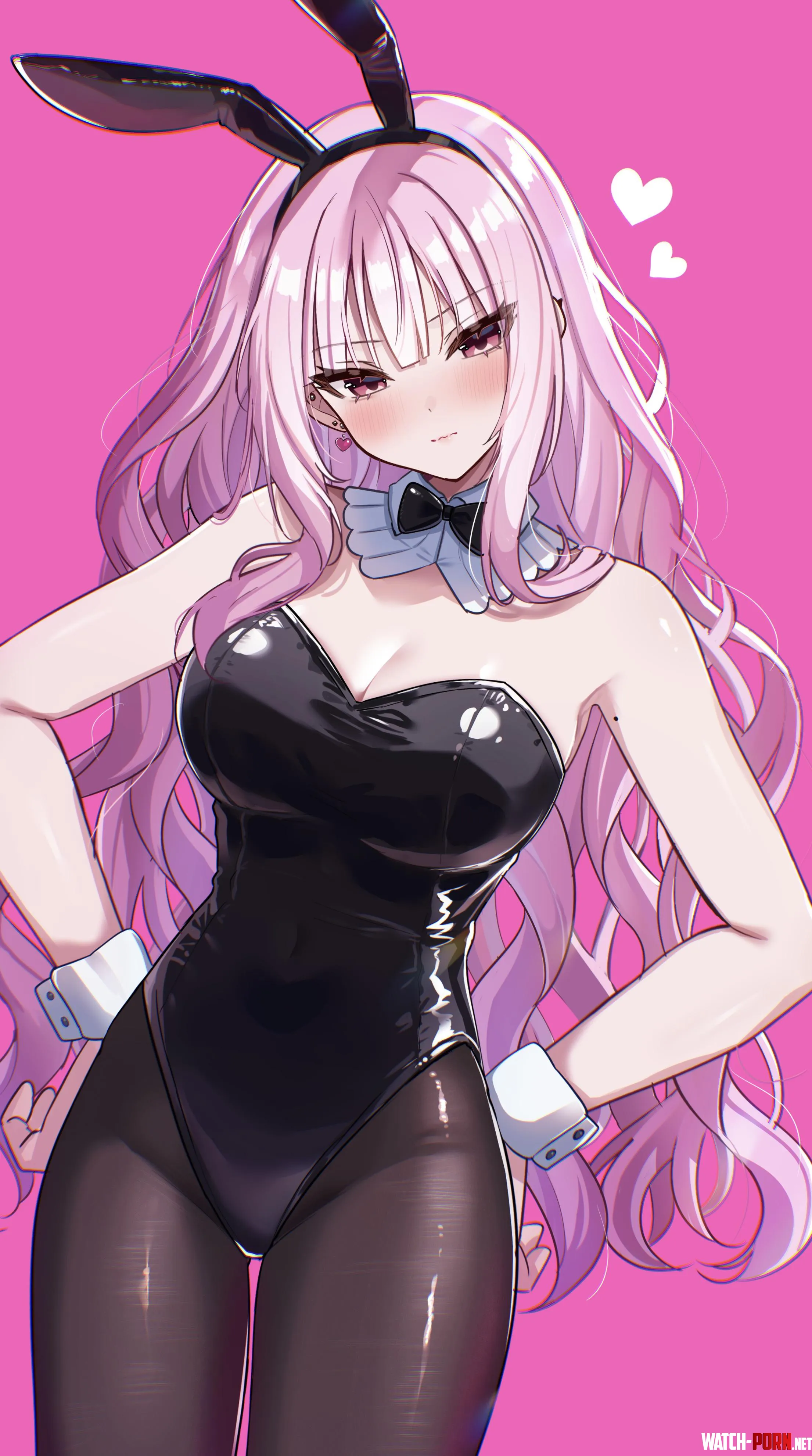 Pink Bunny Girl by CheetahSperm18