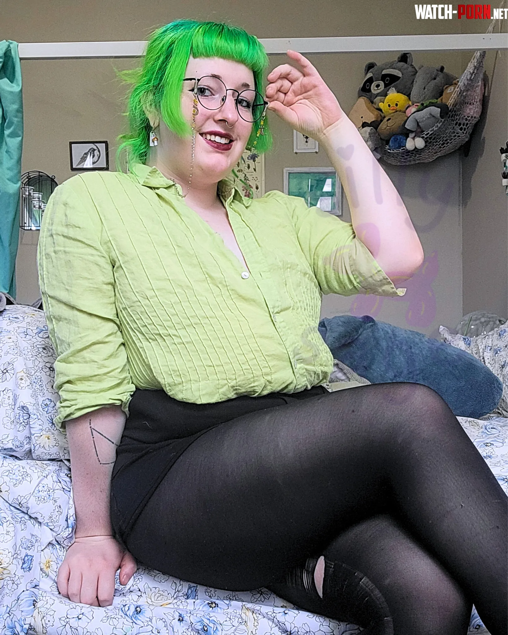 green is obviously my favorite color  by softestsage