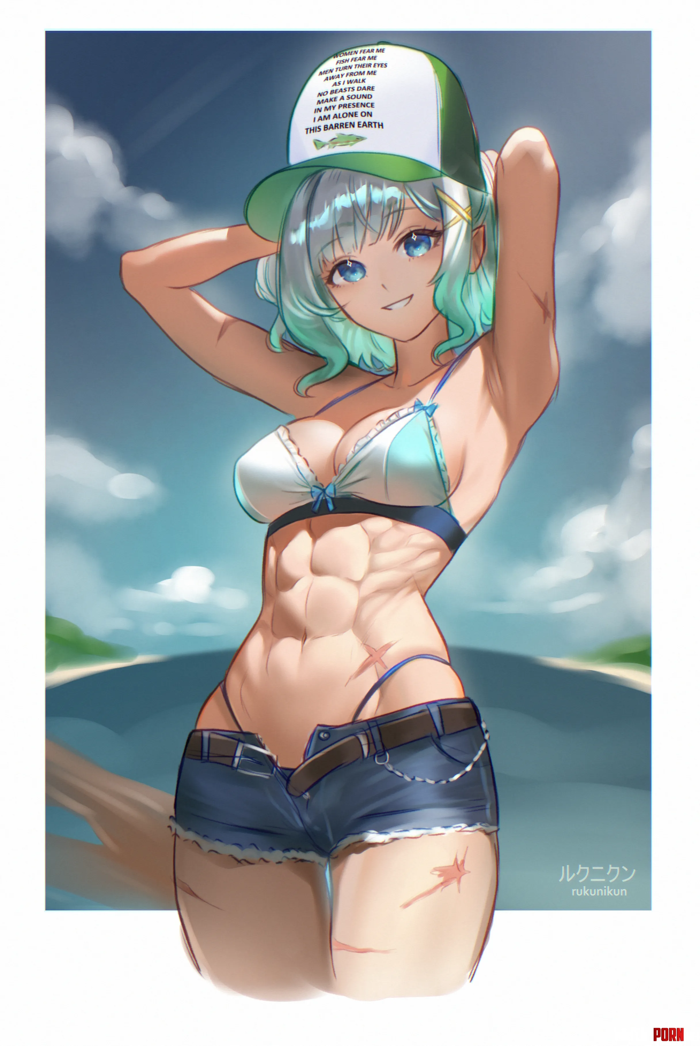 Mint Fantome Indie VTuber by kitten_bb-