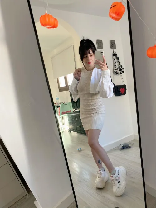 Thumbnail Adorable and Cute Tight Dresses with Serious_Section1200