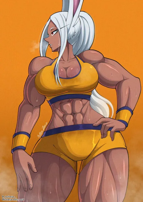 Thumbnail TheTMoneyMan Explores Rumi Usagiyama Butterjar for FitDrawingGirls