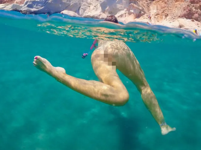 Thumbnail Experience the Beauty of Nude Snorkeling with NudeHikingGirl in the Babes Category