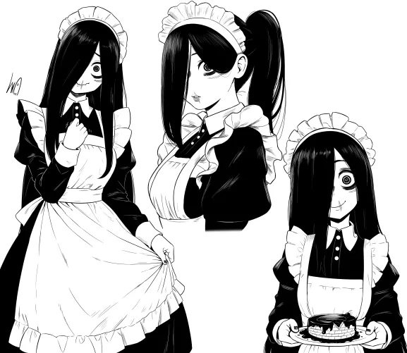 Thumbnail Maid Sadako's Mysterious Charms Explored by kitten_bb-