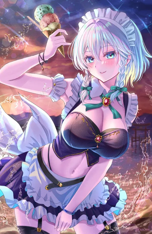 Thumbnail Analyzing Sakuya Izayoi from Touhou | A_MASSIVE_PERVERT