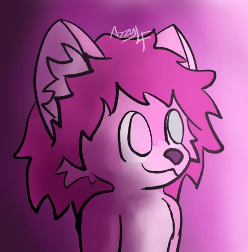 Thumbnail AzzyFJ returns to drawing in the furry world