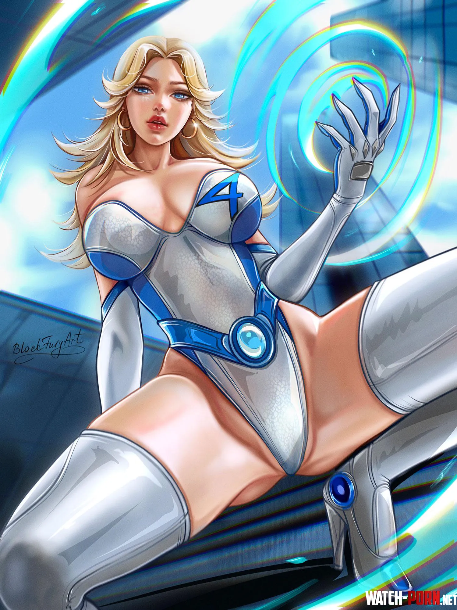 Invisible Woman Marvel Rivals by blackfuryart by blackfuryart
