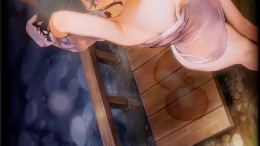Thumbnail LF Color Source 1girl Black Hair White Skin Bathhouse Wet Towel Wood Steam Drying Hair by Ok-Owl-4184 | HentaiSource
