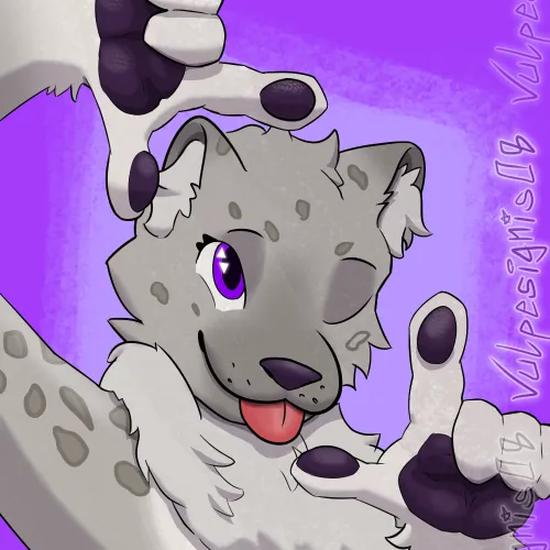 Thumbnail Meet PureDeBatatix's Fursona: Vulpes_lgnis Shares Art | Furry