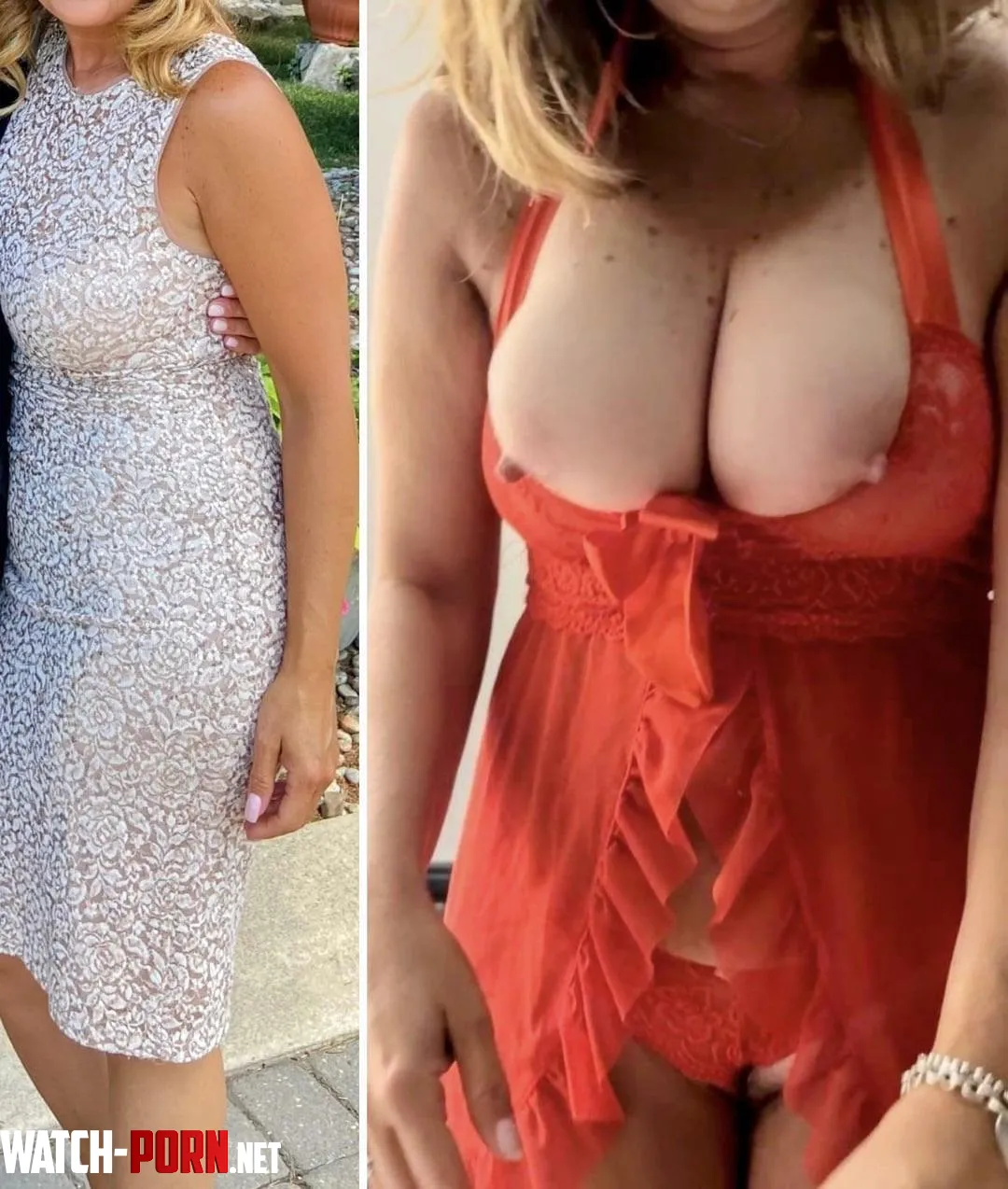 I love wearing tight dresses and lingerie Do you like F52 by PossibleMushroom9150
