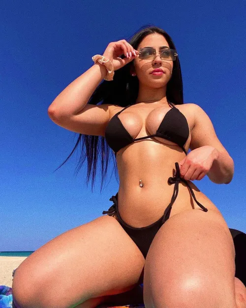 Thumbnail The Charm of Black: BigTitsinBikinis Aesthetics by pm89