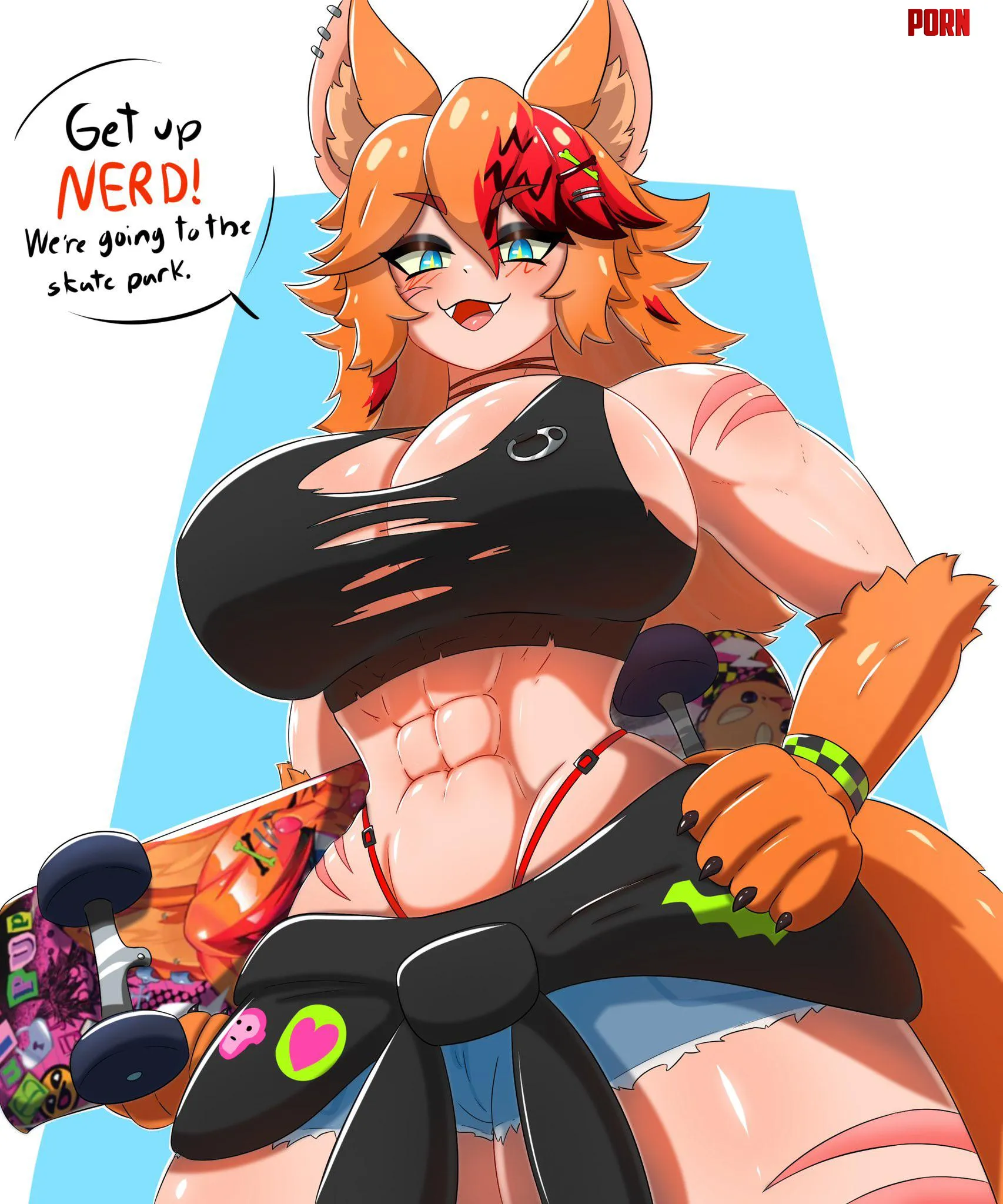 Pov Your punk goth jock werewolf gamer girlfriend came to pick you up for your date  Buffpup Indie VTuber scrapabi by A_MASSIVE_PERVERT
