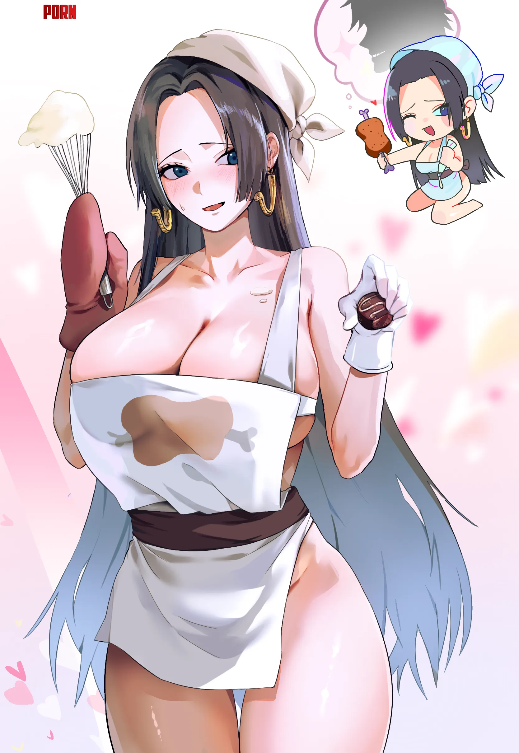 Boa hancock is doing her best nakajima by DAKl69