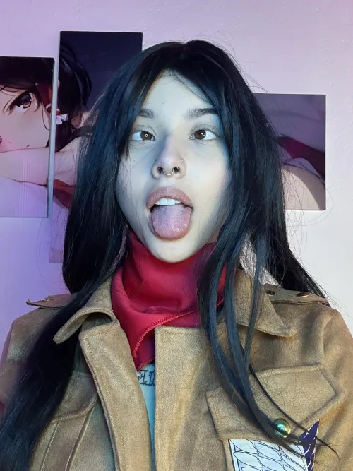 Thumbnail I'm Ready, Drop It on My Tongue by waifuxwillow in RealAhegao Category