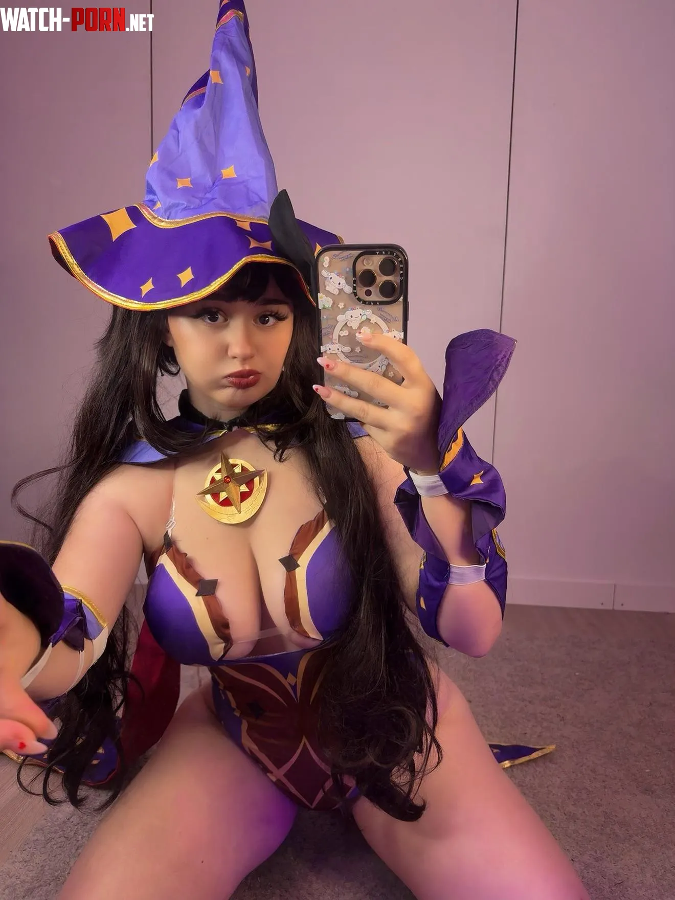 Mona from Genshin Impact by Graciewaifux by graciewaifux