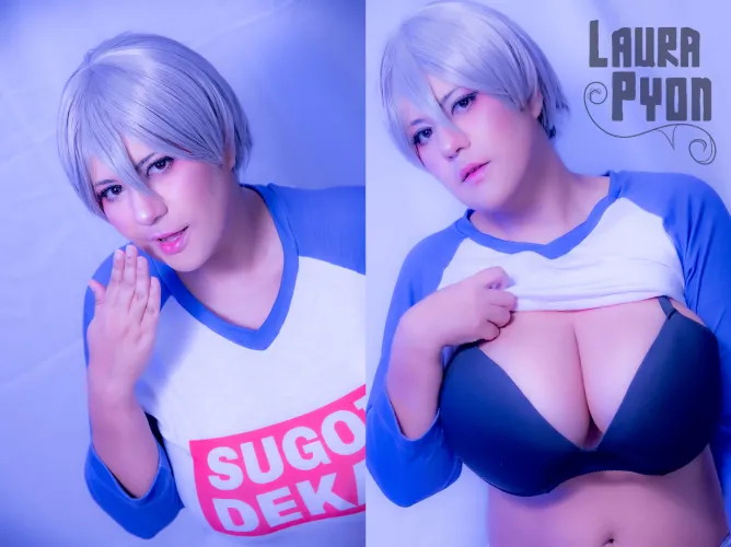 Thumbnail Uzakichan's Playful Revelation: Laura Pyon's OppaiLove Delight | LauraPyon