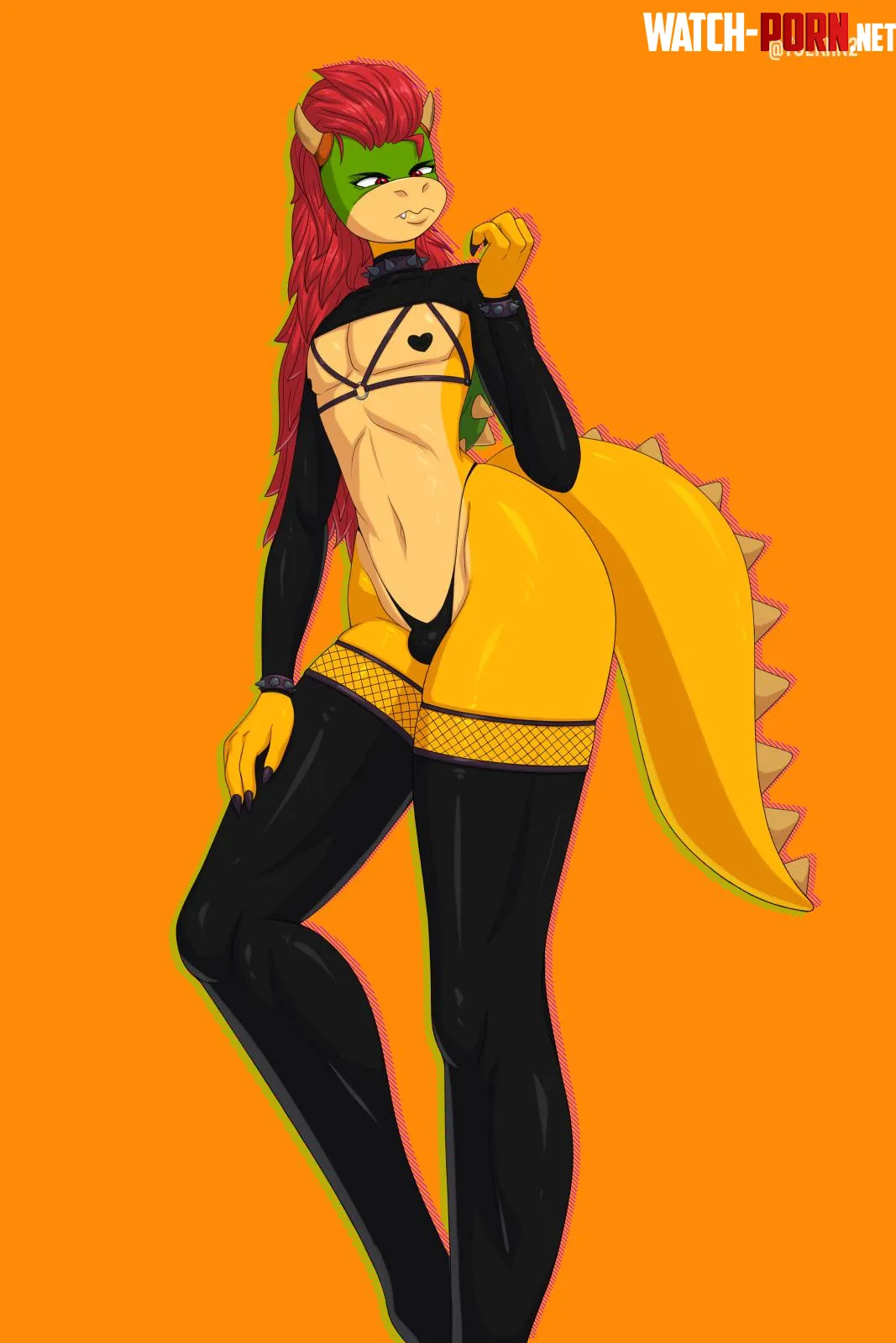 Femboy Bowser  This drawing was made by yolkiin2XTwitter by Imperador_Baiano