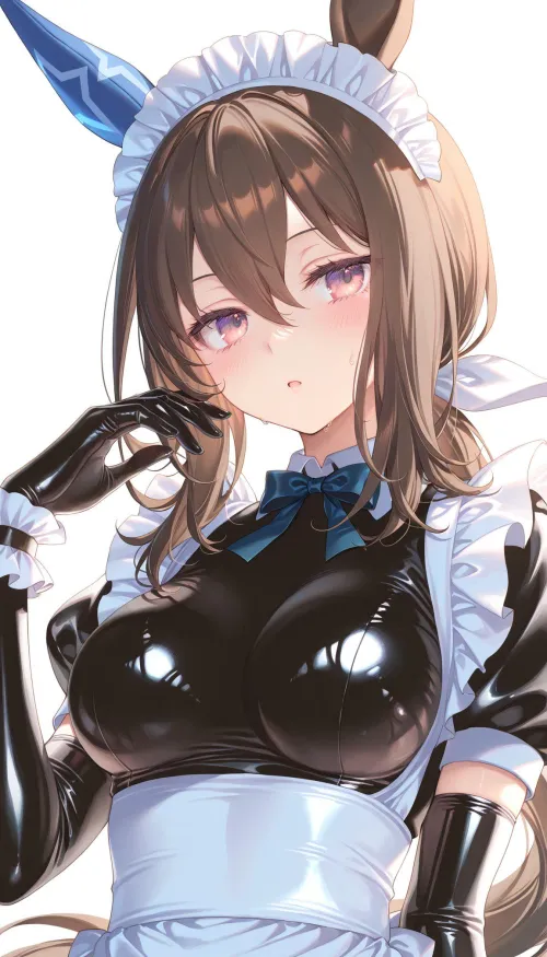 Thumbnail Rubber Maid Vega Uma Musume by CheetahSperm18 in animebodysuits Category