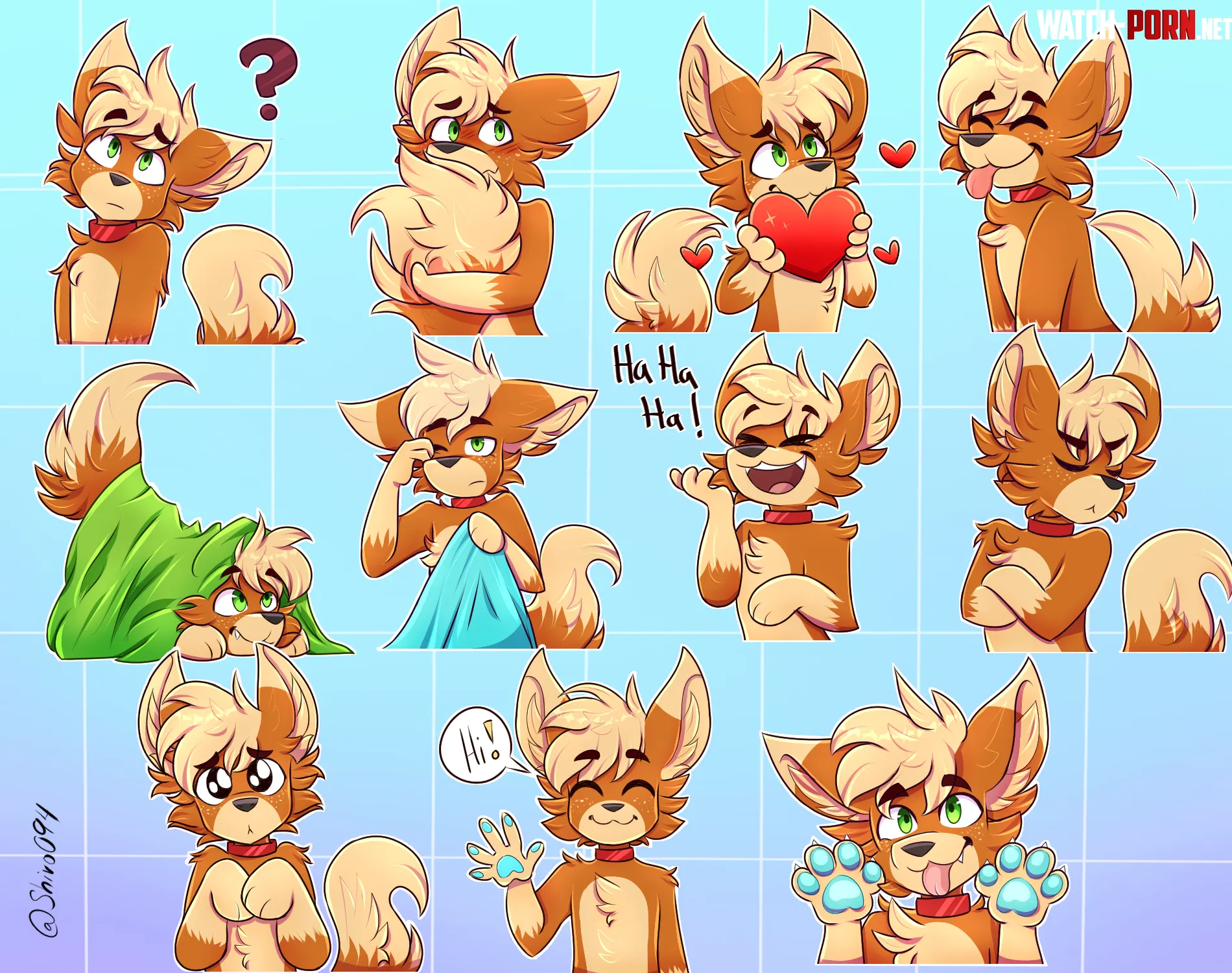 Telegram Sticker Commissions info in the comments by ShiroAngel15