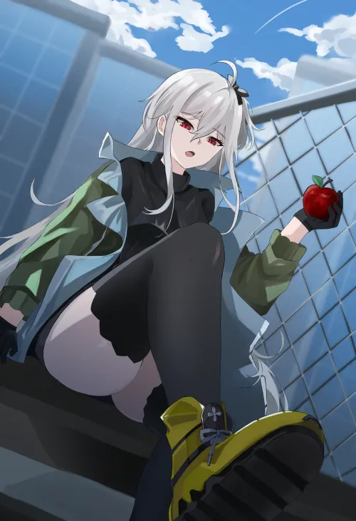 Thumbnail Skadi Arknights by kimura nao: Unleashing the Power of thighdeology