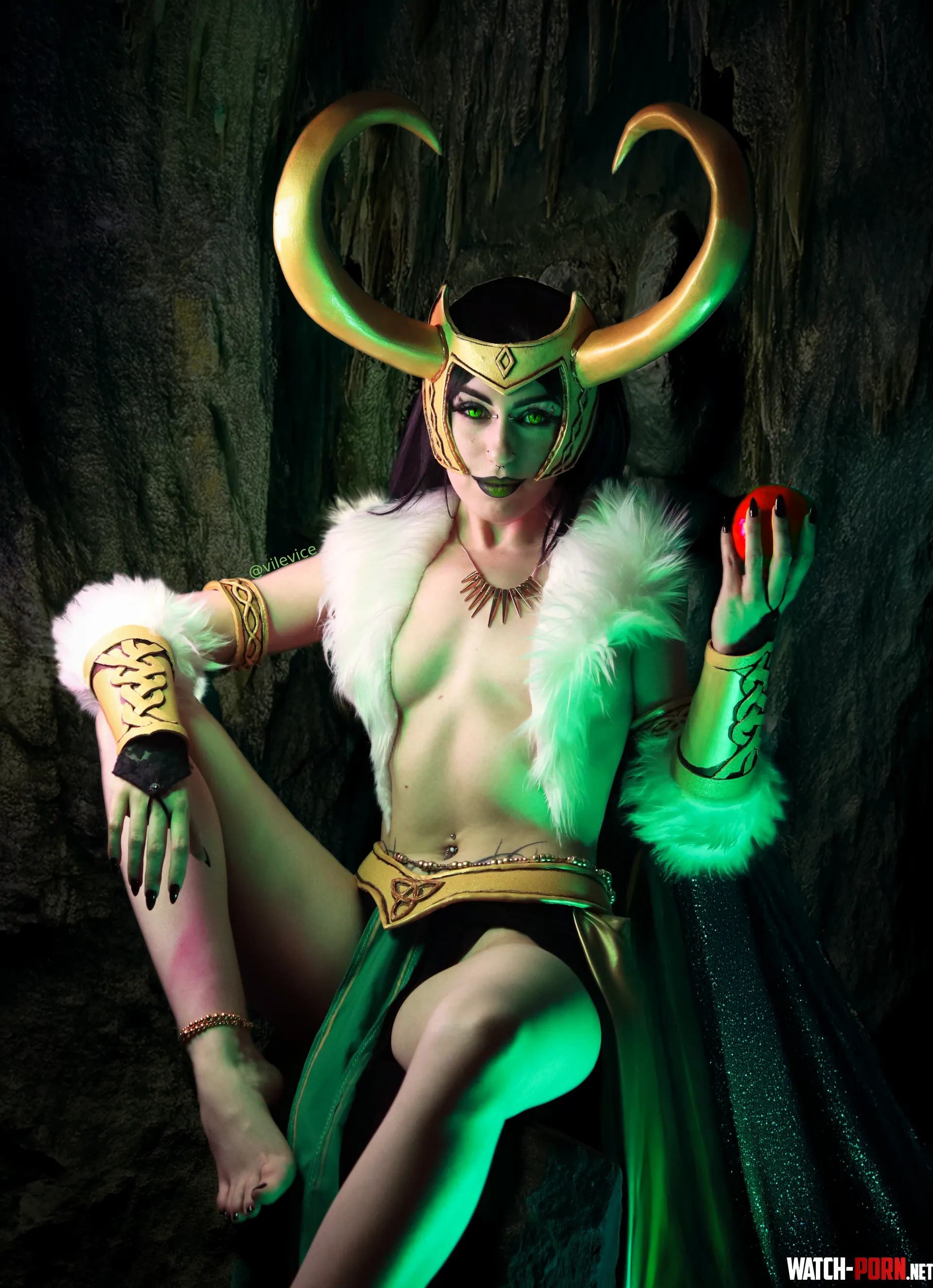 Lady Loki by vilevice by vilevice