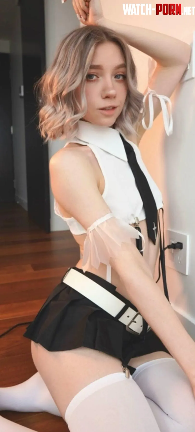 That blonde can do unexpected things when staying on her knees by ShyVelvetRose