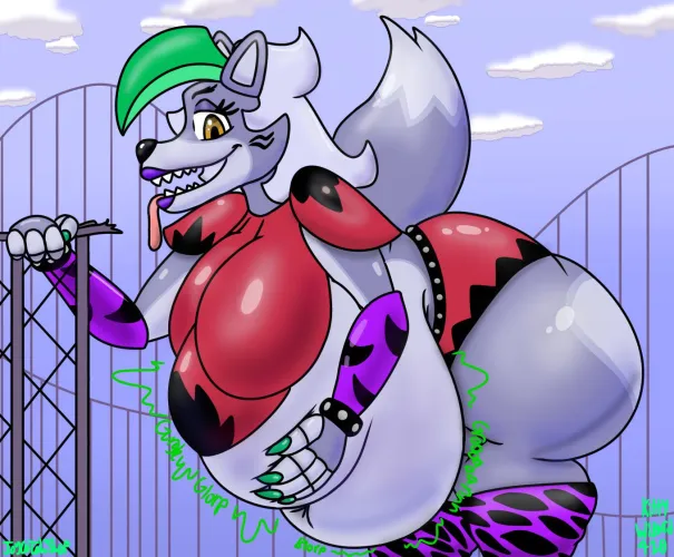 Thumbnail Roxanne Riders Coaster Closure: A Vore Art Piece by KittyWizard420