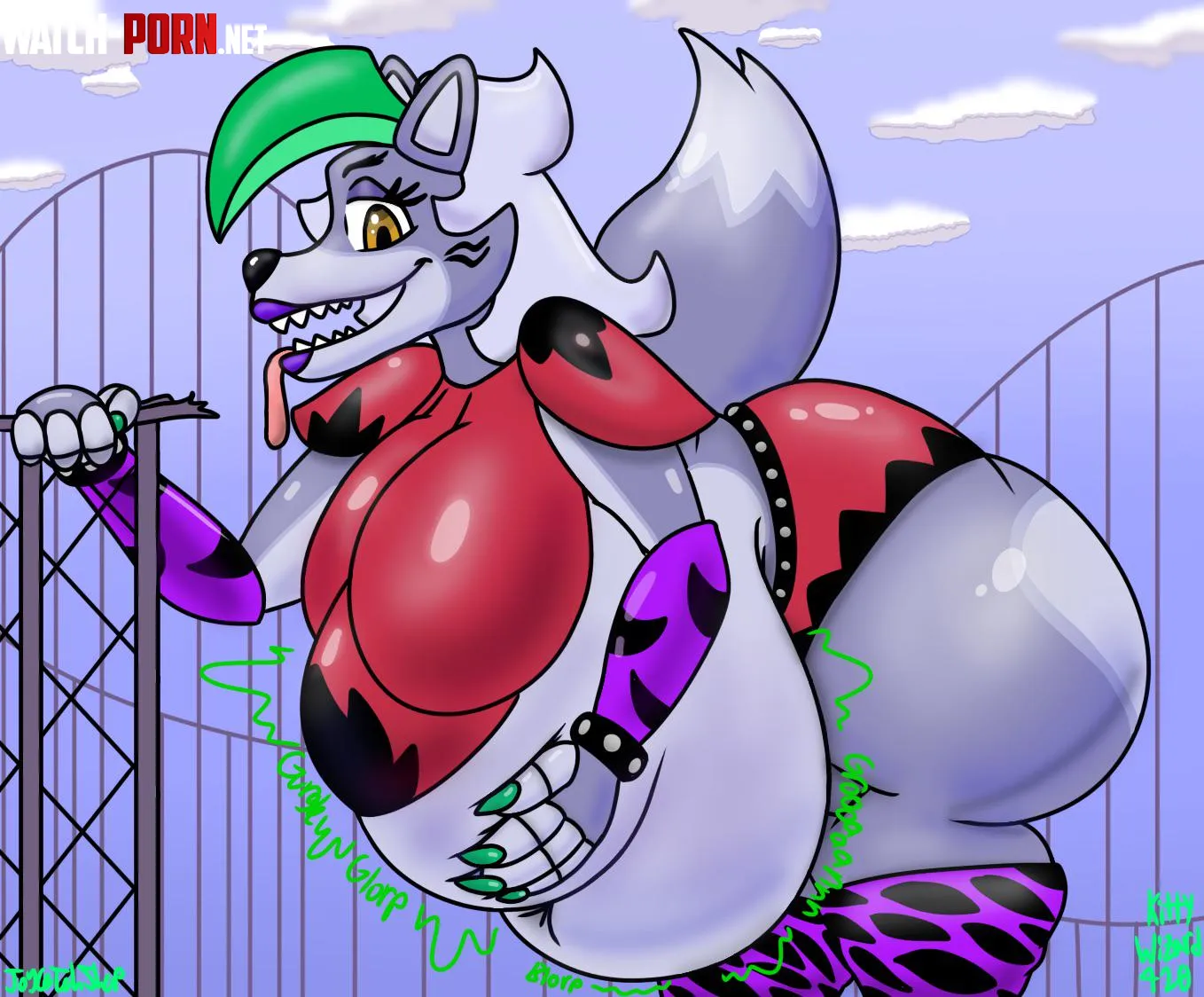 image The Roxanne Riders Coaster Ride has been closed off due to unexpected circumstances until further notice Art by me by KittyWizard420