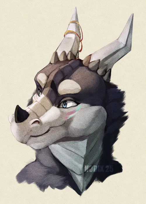Thumbnail Expressing Artistry: Dragon Speedpaint Creation | nodixuwu