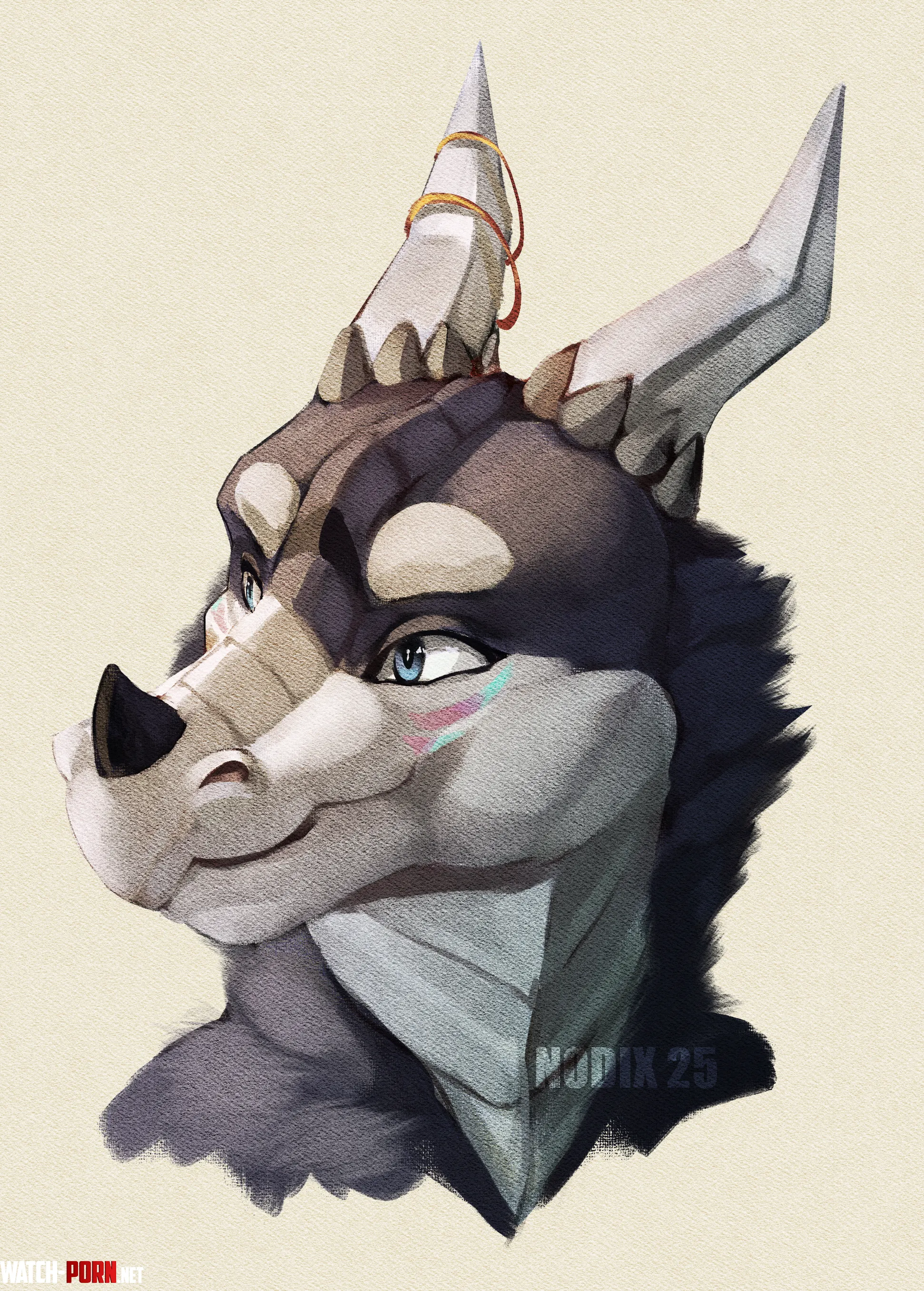 Dragon speedpaint art by me by nodixuwu