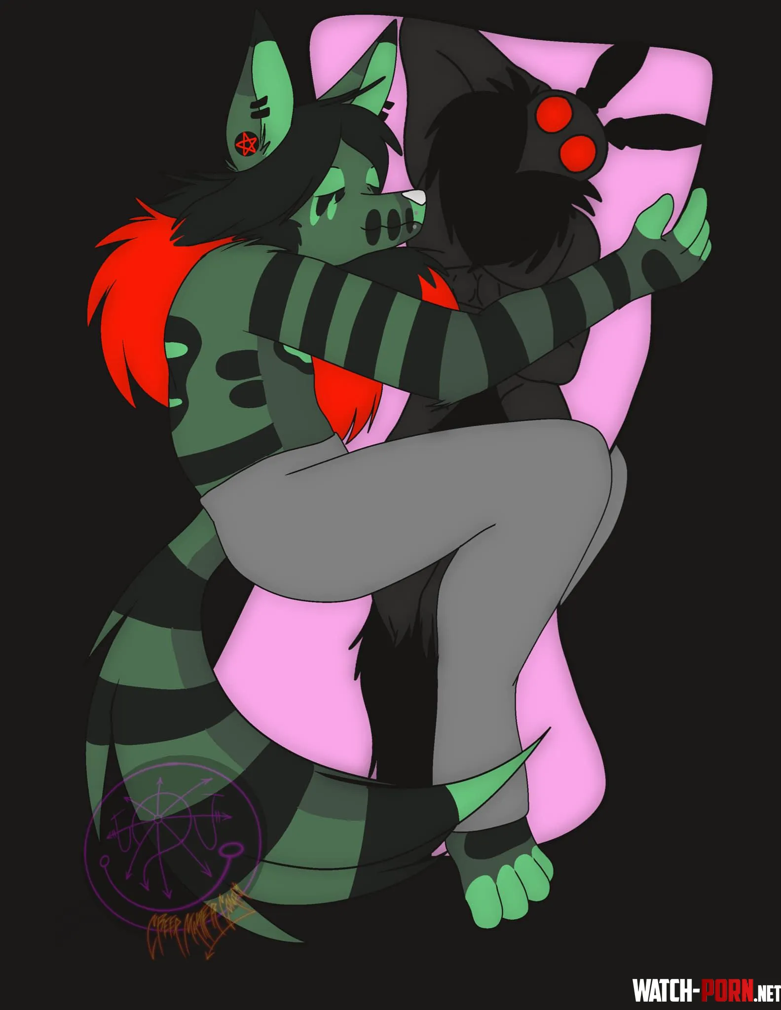 My doy and his love by PoisonPouch