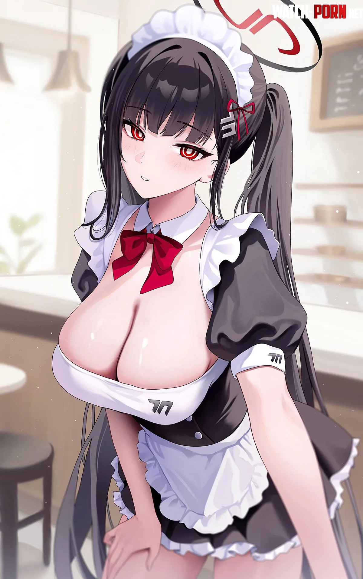 Maid Rio Blue Archive by CheetahSperm18