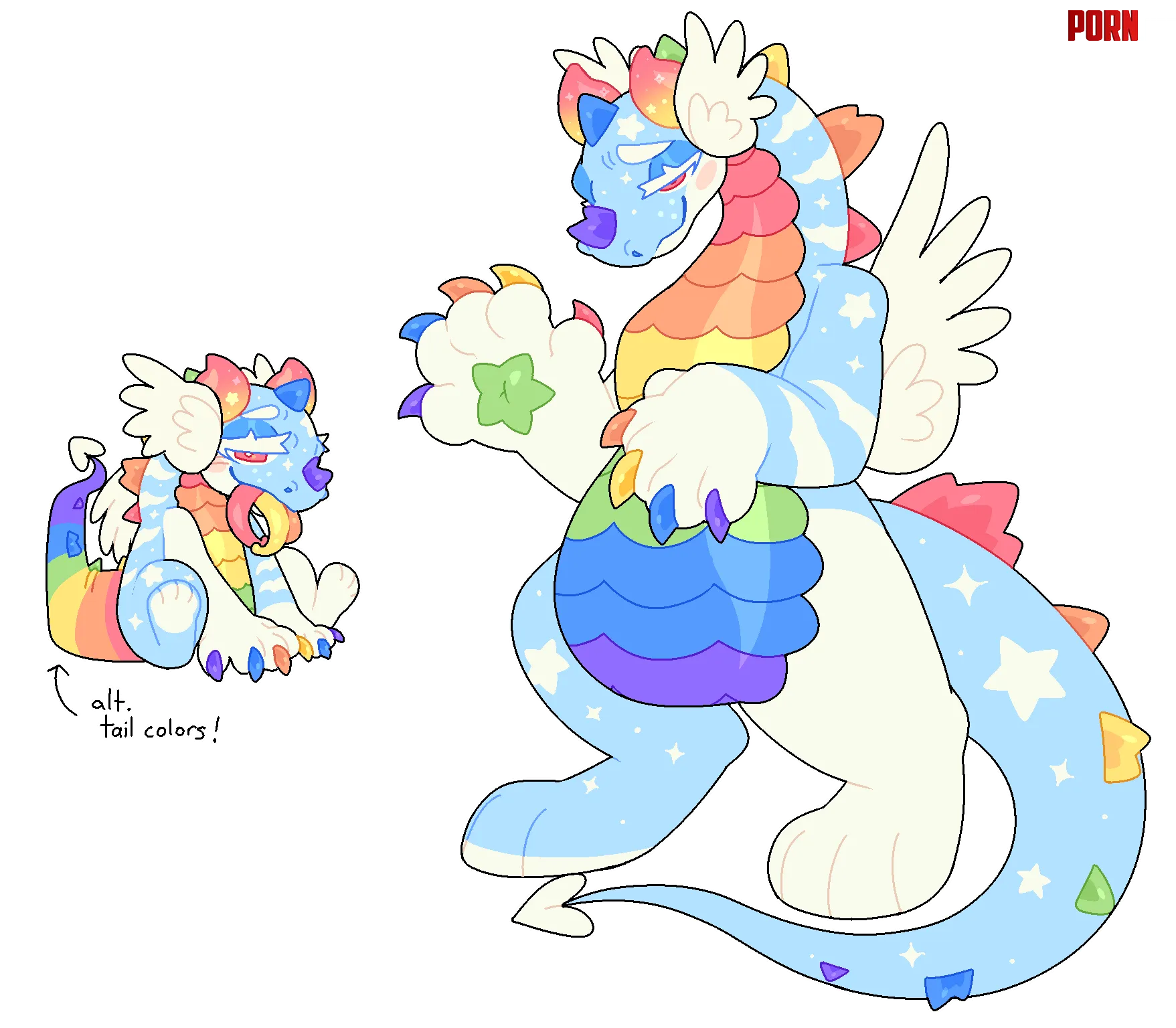 Adopt Rainbow dragon by meeoio