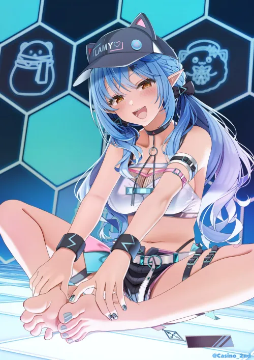 Thumbnail Yukihana Lamy Hololive Spotlight by A_MASSIVE_PERVERT
