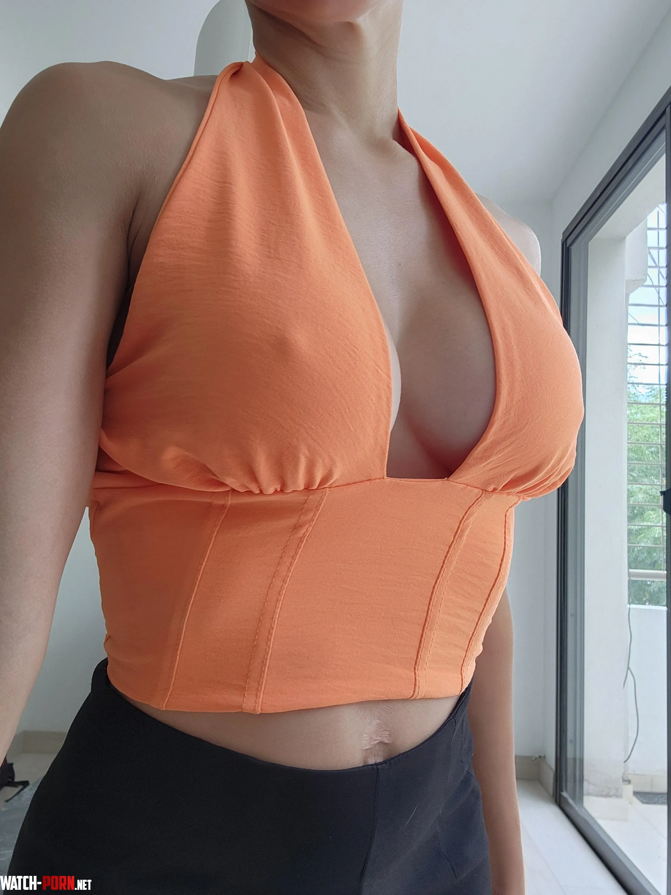 The fabric is so soft that you could feel my nipple if you touched it by colette_of_vip