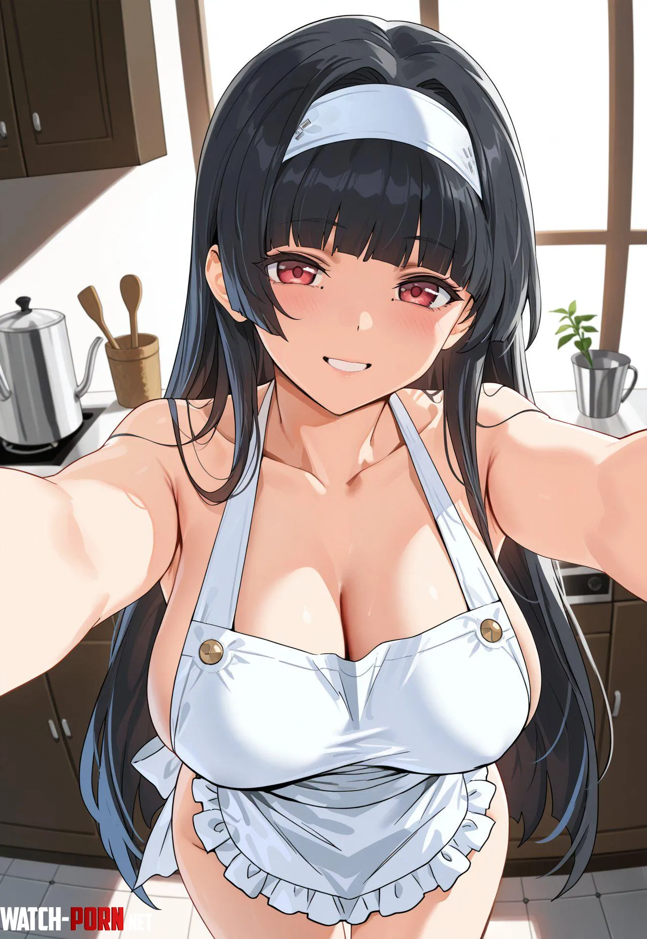 Naked Apron Astra Yao Zenless Zone Zero by CheetahSperm18