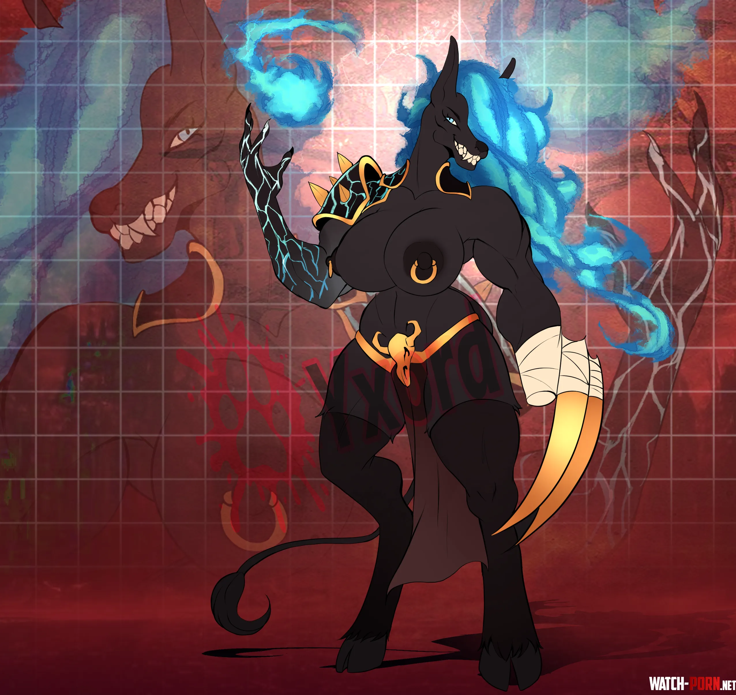 This Baddie is Looking for a new Master  ADOPTABLE by Yxordart