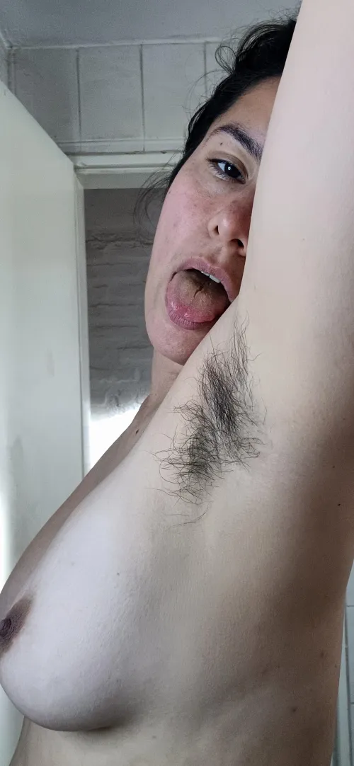 Thumbnail Embracing Natural Beauty: celestetantrika's HairyPits Pride | HairyArmpits
