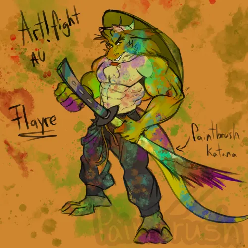 Thumbnail Oc Art Creation: Nervous_Dream9560's Piece - By furry