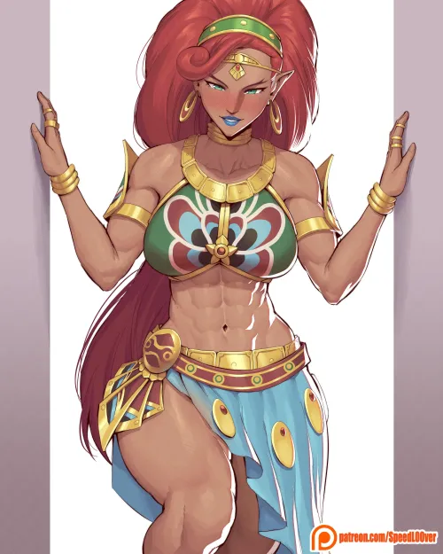 Thumbnail Speed Lover Art: Urbosa from Legend of Zelda by TheTMoneyMan