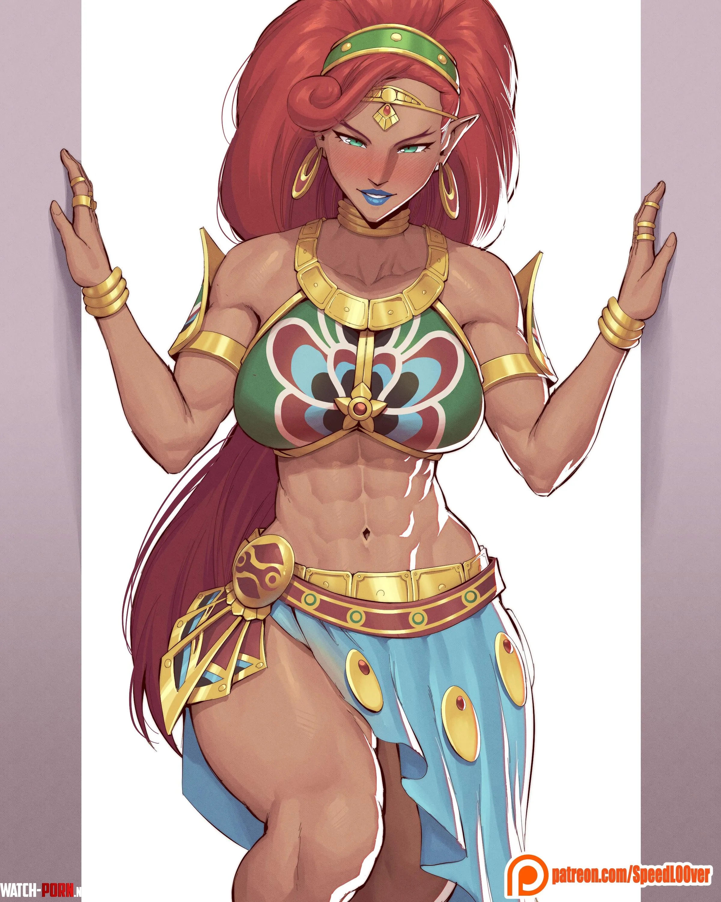 Urbosa Legend of Zelda SpeedL00ver by TheTMoneyMan