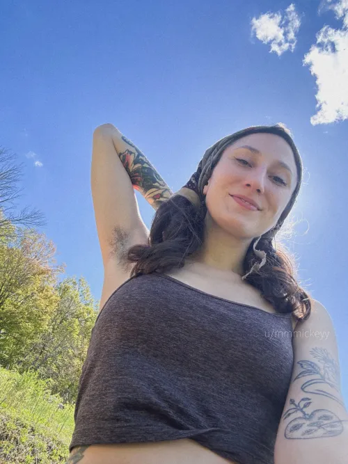 Thumbnail Hiking & Armpit Display: Adventure with mmmickeyy in HairyArmpits Category