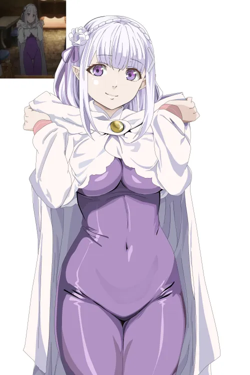 Thumbnail Embrace Emilia Re Zero's Adventure by CheetahSperm18 in AnimeBodysuits