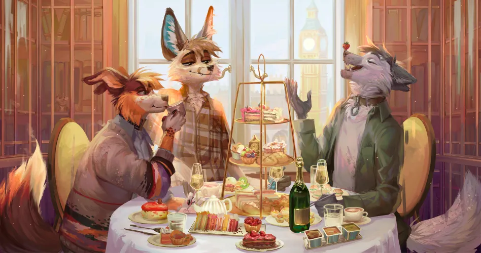 Thumbnail GetTogether Cafe by StupidLynx - DL2828's Furry Exploration
