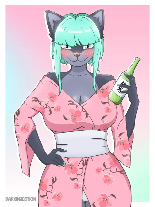 Thumbnail Gifting Artistry: Darkinjection's Creation for Bastetcat0